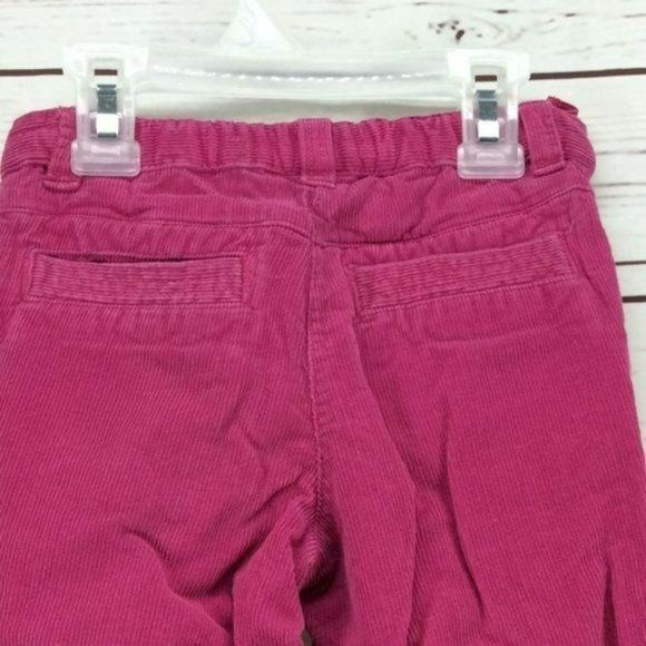 Gymboree Girls Pink Bell bottoms Floral Elastic Pullon Corduroy Pants Size 2T - Picture 5 of 8